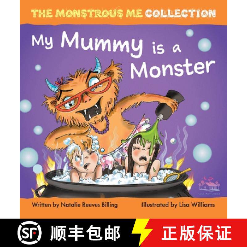 【3-4周达】My Mummy is a Monster: My Children are Monsters [9781916388901]