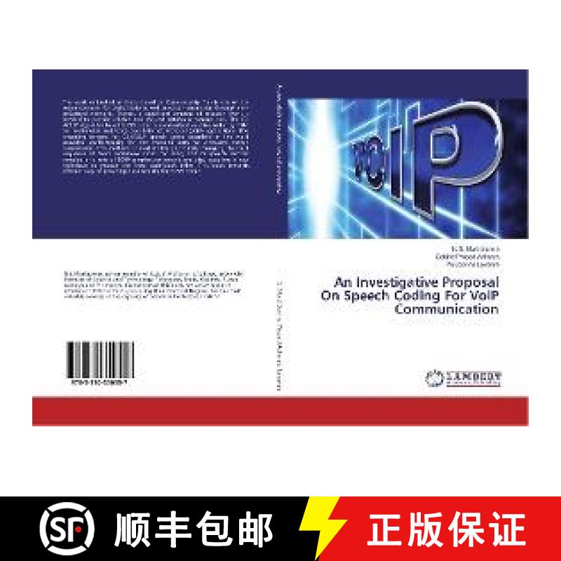 预订 An Investigative Proposal On Speech Coding For VoiP Communication [9783330350557]