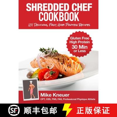 【3-4周达】Shredded Chef Cookbook [9781329712867]