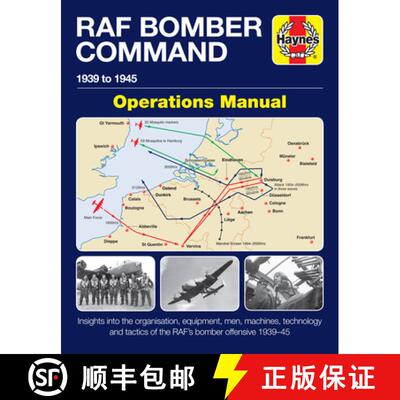 【3-4周达】精装 RAF Bomber Command Operations Manual: Insights into the organisation, equipment, men,... [9781785211928]