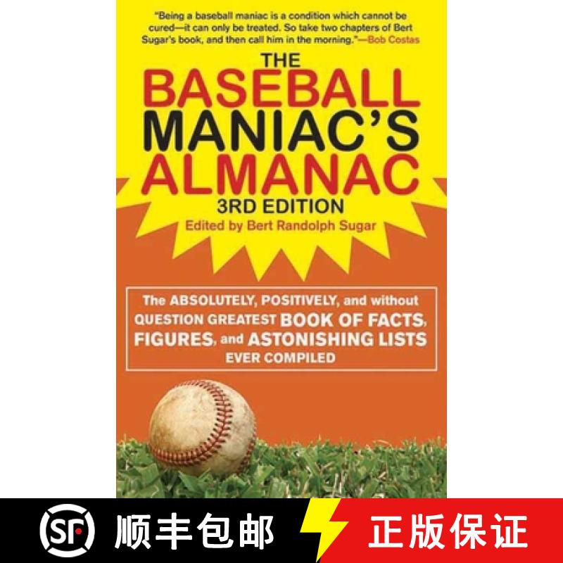 【3-4周达】The Baseball Maniac's Almanac - 3rd Edition: The Absolutely, Positively, and Without Quest... [9781613210611]