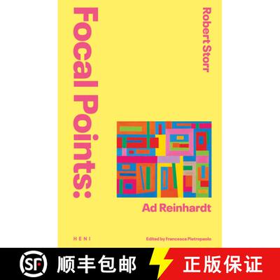 【3-4周达】精装 Focal Points: AD Reinhardt [9781912122691]