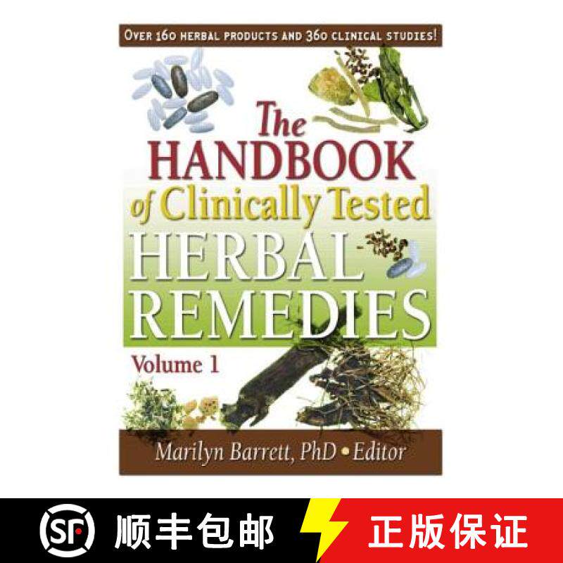 【3-4周达】The Handbook of Clinically Tested Herbal Remedies, Volumes 1 & 2 [9780415652469]