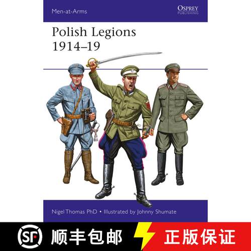 【3-4周达】Polish Legions 1914–19 [9781472825445]