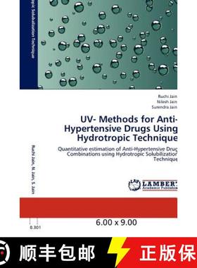 预订 UV- Methods for Anti-Hypertensive Drugs Using Hydrotropic Technique [9783848406654]