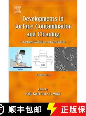 【3-4周达】Developments in Surface Contamination and Cleaning, Volume 7: Cleanliness Validation and V... [9780323313032]