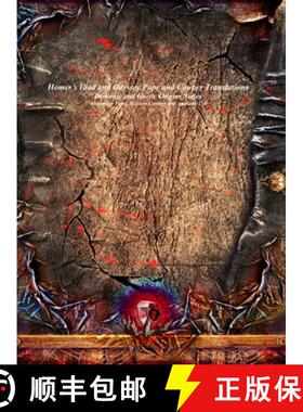 【3-4周达】Homer's Iliad and Odyssey Pope and Cowper Translations: Demonic and Goetic Origins Series [9781773564258]
