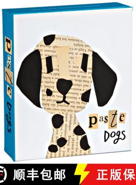 【3-4周达】Teneues - Quicknotes: Paste Dogs, Notecards with Box, Blank Inside, 20 Full Color Notecard... [9781601608420]
