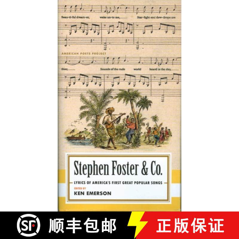 【3-4周达】Stephen Foster & Co.: Lyrics of the First Great American Songwriters: (American Poets Proj... [9781598530704]