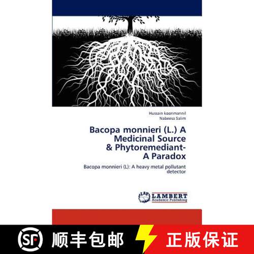 预订 Bacopa monnieri (L.) A Medicinal Source  & Phytoremediant-  A Paradox [9783848422654]
