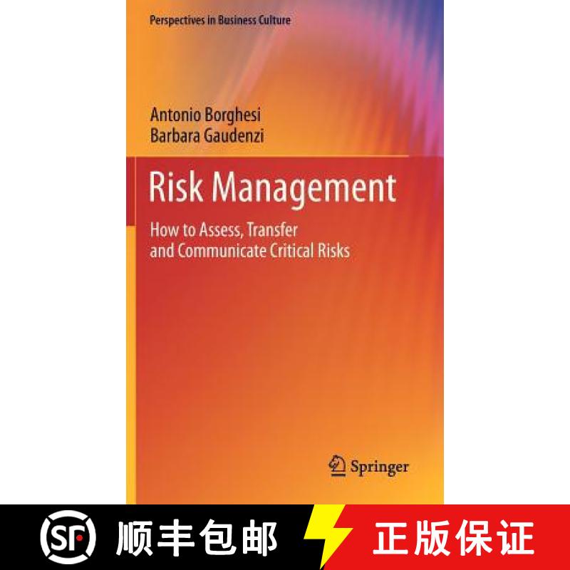 【3-4周达】Risk Management : How to Assess, Transfer and Communicate Critical Risks [9788847025301]