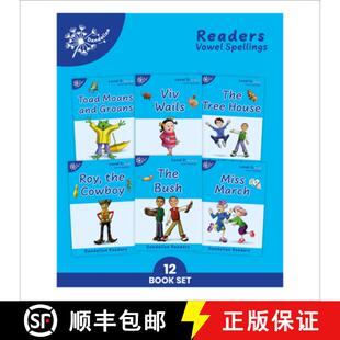 【3-4周达】Phonic Books Dandelion Readers Vowel Spellings Level 2 Viv Wails: Decodable Books for Begi... [9781783693290]