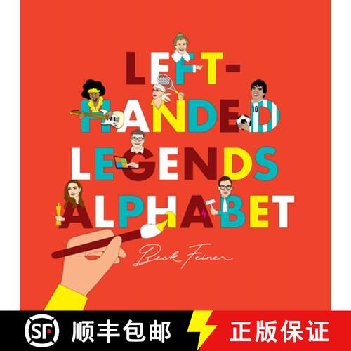 【3-4周达】精装 Left-Handed Legends Alphabet [9780648962809]