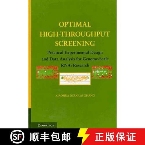 【3-4周达】精装 Optimal High-Throughput Screening : Practical Experimental Design and Data Analysis f... [9780521517713]
