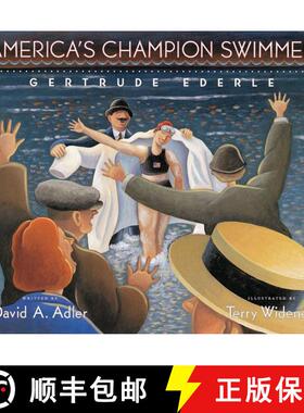 【3-4周达】America's Champion Swimmer: Gertrude Ederle [9780152052515]