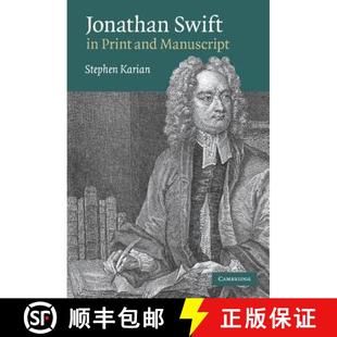 Jonathan 9780521198042 预订 Manuscript Print Swift and