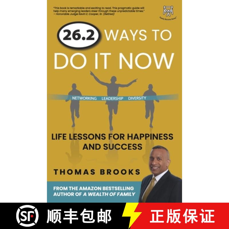 【2-3周达】26.2 Ways to Do It Now: Life Lessons for Happiness and Success [9780977462902]