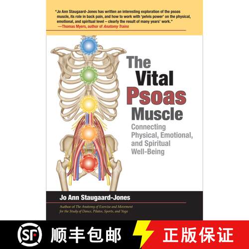 【3-4周达】The Vital Psoas Muscle: Connecting Physical, Emotional, and Spiritual Well-Being [9781583944585]