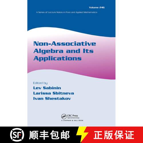 【3-4周达】Non-Associative Algebra and Its Applications [9780824726690]