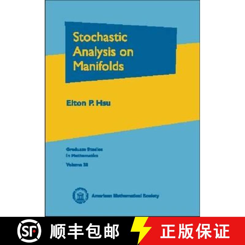 【3-4周达】Stochastic Analysis on Manifolds [9780821808023]