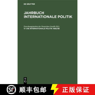 【3-4周达】精装 Die Internationale Politik 1985/86 [9783486546019]