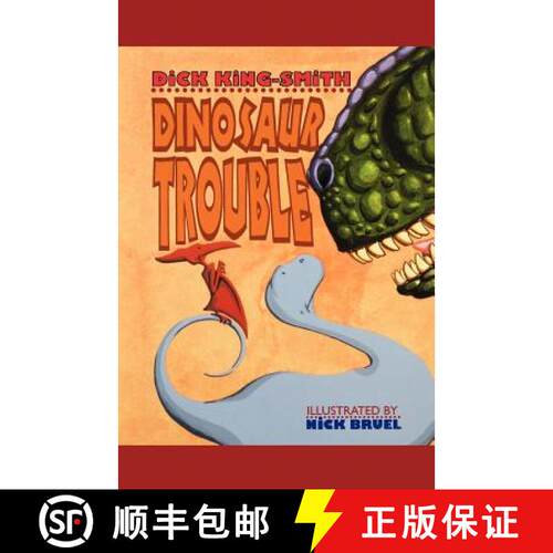 【3-4周达】Dinosaur Trouble: A Picture Book [9781596439351]