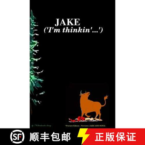 【3-4周达】JAKE   ('I'm thinkin'...')     *Soft cover preview edition [9780578009391]