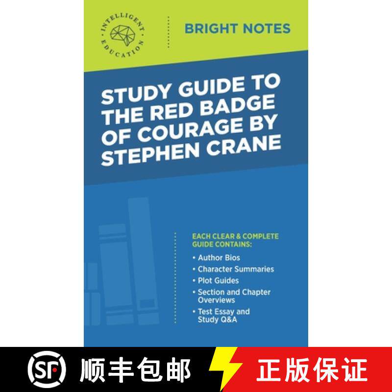 预订 Study Guide to The Red Badge of Courage by Stephen Crane [9781645424062]