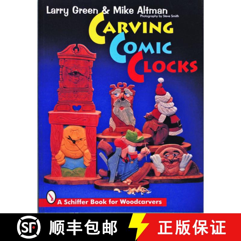 【3-4周达】Carving Comic Clocks [9780887408465]