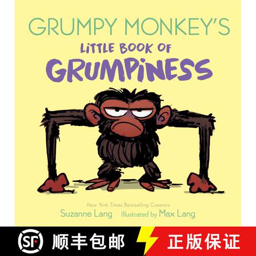 【3-4周达】Grumpy Monkey's Little Book of Grumpiness [9780593177204]