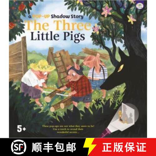 【3-4周达】Pop Up Shadow Story Three Little Pigs [9781915458810]