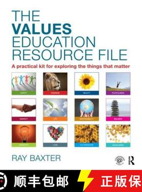 【3-4周达】The Values Education Resource File: A Practical Kit for Exploring the Things That Matter [9780415584210]