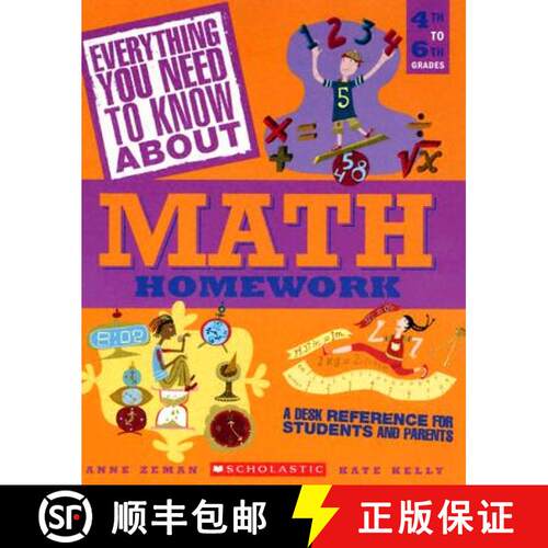 预订 Everything You Need To Know About Math Homework: A Desk Reference For Students and Parents [9780439625227]