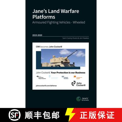 预订 简氏陆上作战平台：装甲战车（轮式）  Jane’s Land Warfare Platforms: Armoured Fighting Vehicles -... [9780710633323]