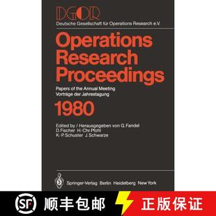 Annual Meeting Jahrestagung DGOR der 4周达 9783540108016 Papers Vorträge the