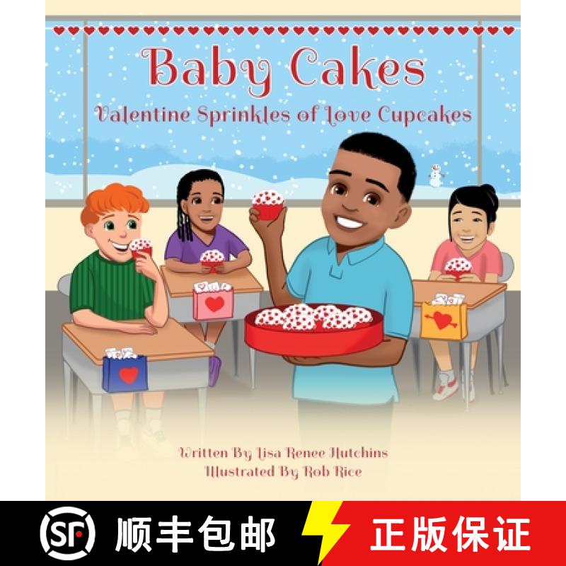【3-4周达】Baby Cakes: Valentine Sprinkles of Love Cupcakes [9781959446224]
