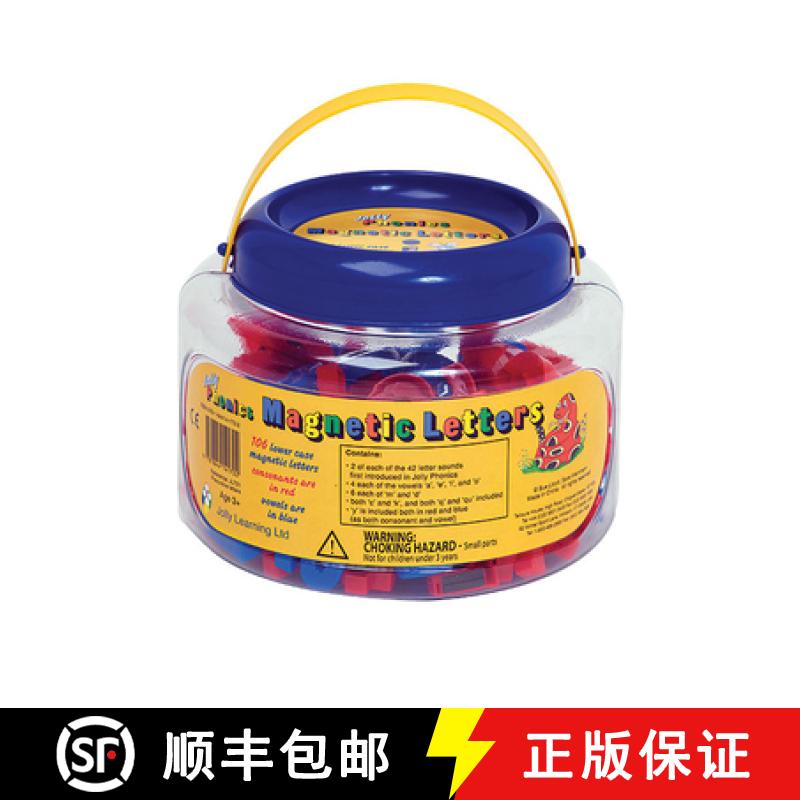 【3-4周达】Jolly Phonics Magnetic Letters : In Precursive Letters (tub of 106) [9781844141722]