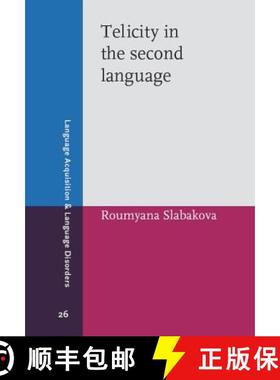 【3-4周达】Telicity in the Second Language [9789027224941]