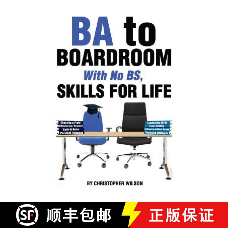 【3-4周达】BA to Boardroom with no BS, Skills For Life [9780985190149]