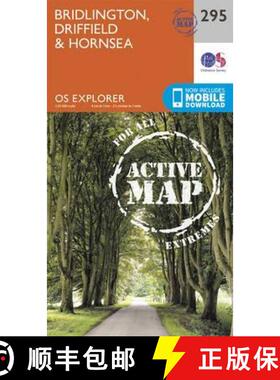 【3-4周达】Bridlington, Driffield & Hornsea [9780319471678]