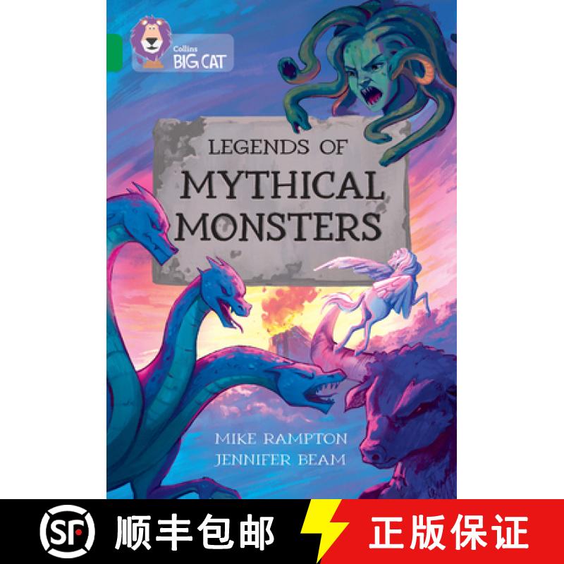 【3-4周达】Collins Big Cat - Legends of Mythical Monsters: Band 15/Emerald [9780008704452]