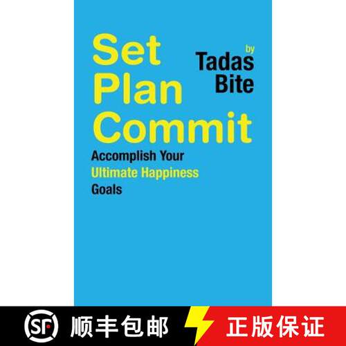 【3-4周达】Set Plan Commit: Accomplish Your Ultimate Happiness Goals [9781504385831]