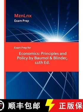 【3-4周达】Exam Prep for Economics: Principles and Policy by Baumol & Blinder, 11th Ed. [9781428873438]