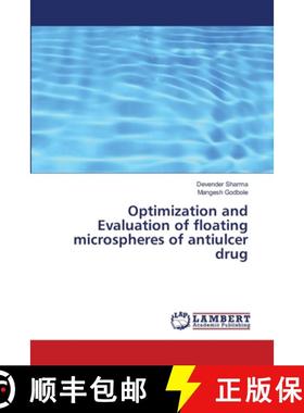 预订 Optimization and Evaluation of floating microspheres of antiulcer drug [9786139584949]