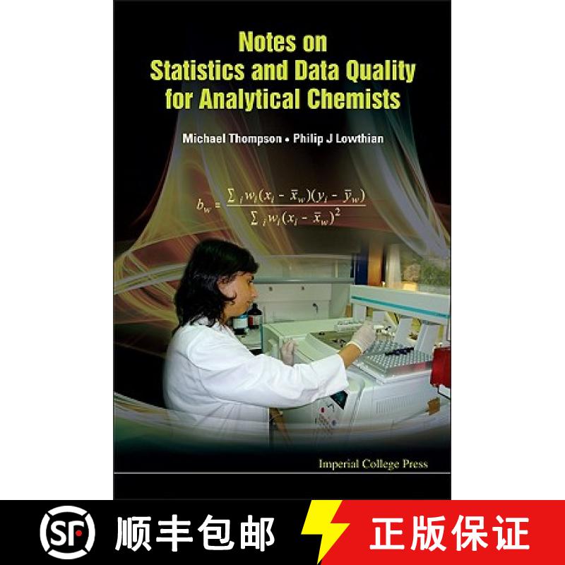 【3-4周达】Notes on Statistics and Data Quality for Analytical Chemists [9781848166172]