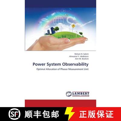 【3-4周达】Power System Observability [9783659438462]