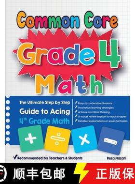 【3-4周达】Common Core Grade 4 Math: The Ultimate Step by Step Guide to Acing 4th Grade Math [9781637195178]