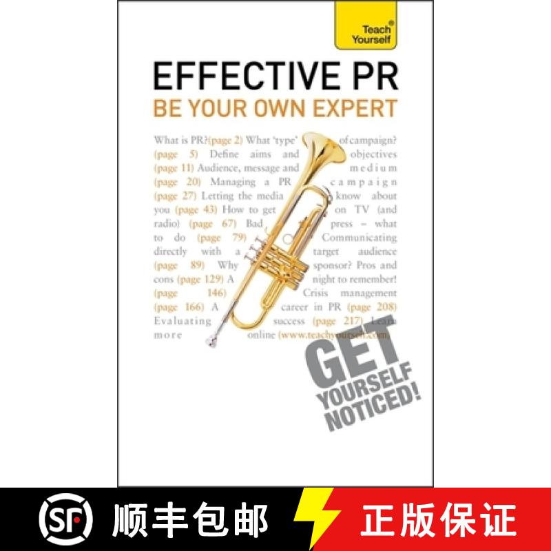 【3-4周达】Effective Pr: Be Your Own Expert: Teach Yourself [9781444120455]