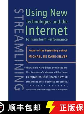 【3-4周达】Streamlining : Using New Technologies and the Internet to Transform Performance [9781349667000]