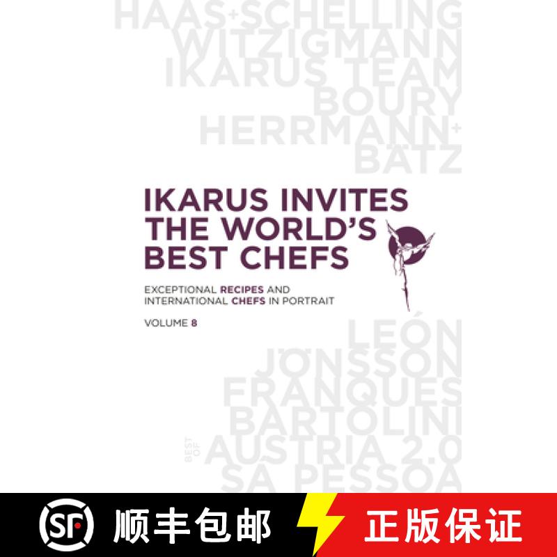 【3-4周达】Ikarus Invites the World's Best Chefs: Exceptional Recipes and International Chefs in Port... [9783967040289]